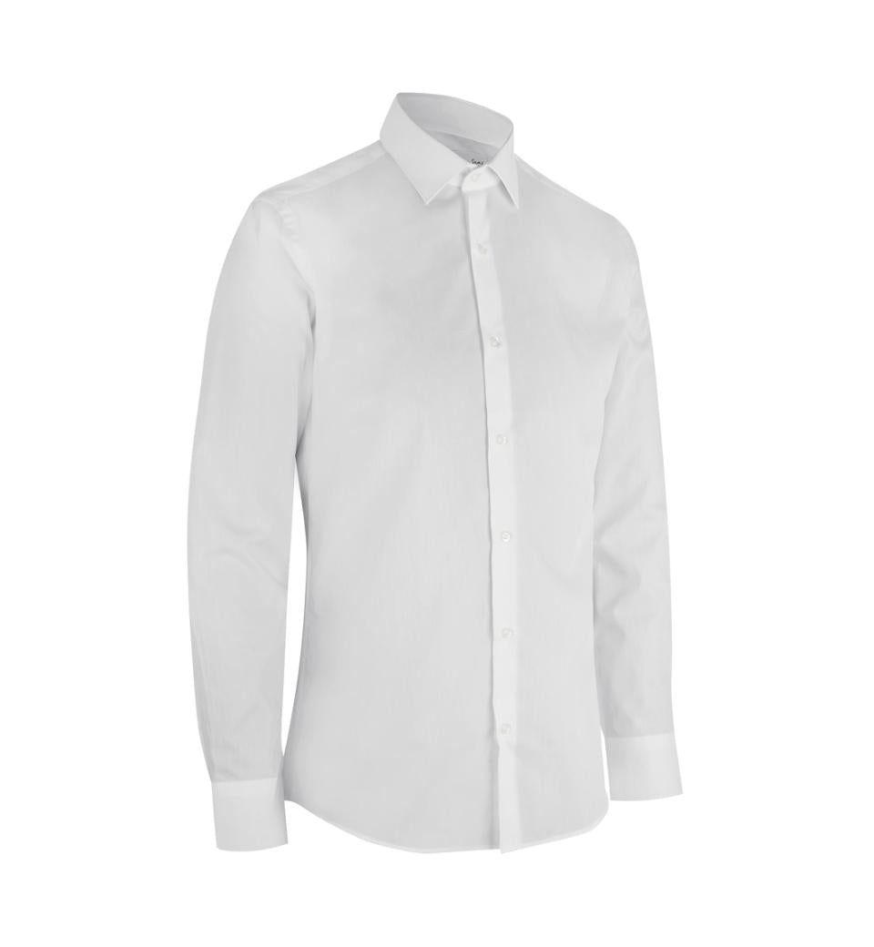 Seven Seas Skjorter ss402-hvid_S - Bygholm Menswear